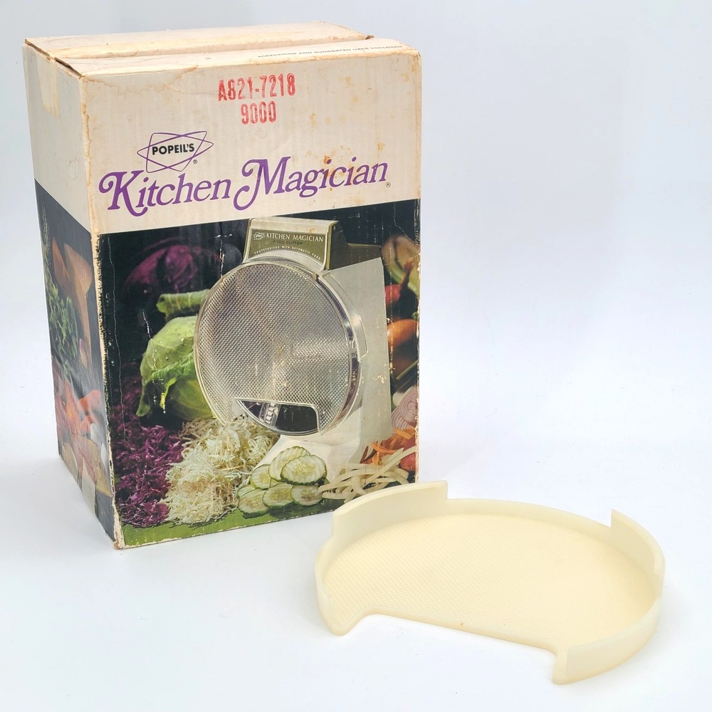 VTG 1970's Popeil's Kitchen Magician Replacement Part: Blade Cover